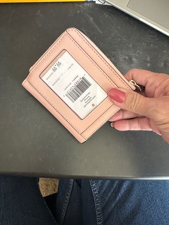 Kate Spade Floral Dog Face Zip Wallet - Picture 5 of 5